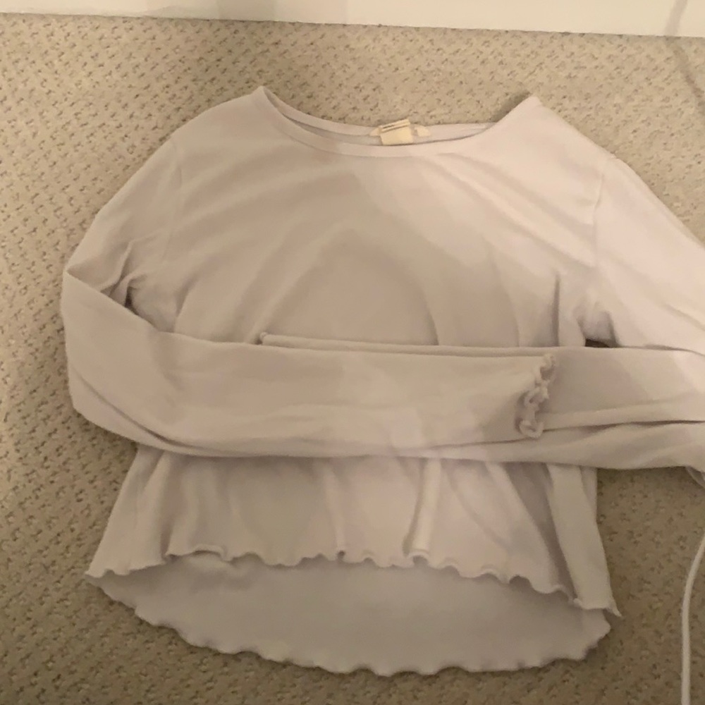 Cute white crop top
